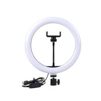 MJ26 RGB LED Selfie Light Ring 10 inch, 26CM